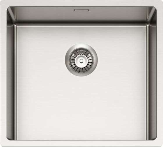 Мойка для кухни Alveus NOX 40 BRS 490x440x200 в комплекте с интегрированным сифоном 1149925