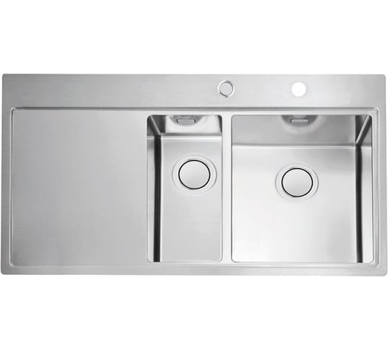 Мойка для кухни Alveus PURE UP 60 KMB 90 FI правая 980X525 в компл. с сифоном 1123353 1123794