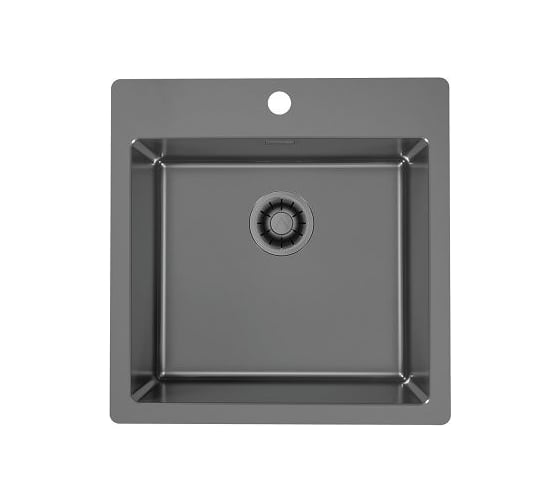 Мойка для кухни Alveus PURE MONARCH 30 new ANTHRACITE FS 515X525 в компл. с выпуском без сифона, 1149627
