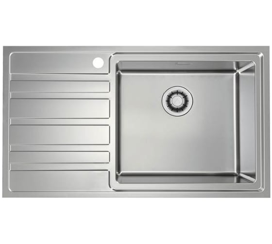 Мойка для кухни Alveus RANDO 50R SAT FS 860x500 правая в комплекте с сифоном 1148858 1149731