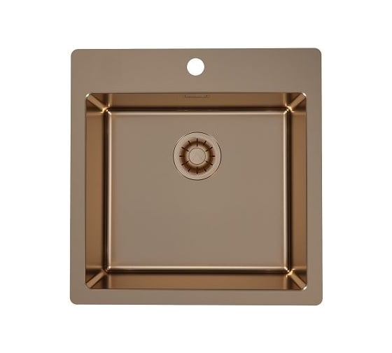 Мойка для кухни Alveus PURE MONARCH 30 new COPPER FS 515X525 в компл. с выпуском без сифона, 1149631