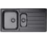 Мойка для кухни Alveus LINE MONARCH 10 ANTHRACITE 980X500 1+1/2 в компл. с выпуском без сифона, 1078568 1