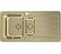 Мойка для кухни Alveus LINE MONARCH 10 COPPER 980х500 1+1/2 в компл. с выпуском без сифона, 1078567 1