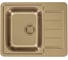 Мойка для кухни Alveus LINE MONARCH 110-BRONZE 610x500 в комплекте с выпуском и сифоном 1145001 1