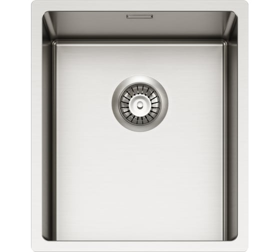 Мойка для кухни Alveus NOX 20 BRS 380x440x200 в комплекте с интегрированным сифоном 1149923