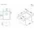 Мойка для кухни Alveus NOX 20 BRS 380x440x200 в комплекте с интегрированным сифоном 1149923 2