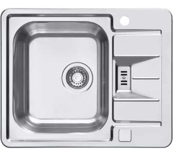 Мойка для кухни Alveus LINE MAXIM 60 FS 615x505 мм, сатин, с сифоном 1085959