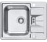 Мойка для кухни Alveus LINE MAXIM 60 FS 615x505 мм, сатин, с сифоном 1085959 1