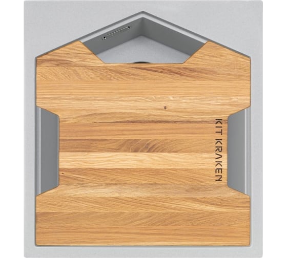 Мойка KitKraken Ocean 45 Musepels gray K-420.7032