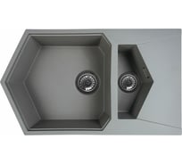 Мойка KitKraken Pond 55 Musepels gray K-750M.7032