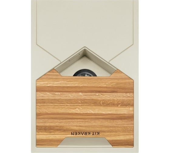 Мойка KitKraken Sea 45 Desert beige K-595. 1014