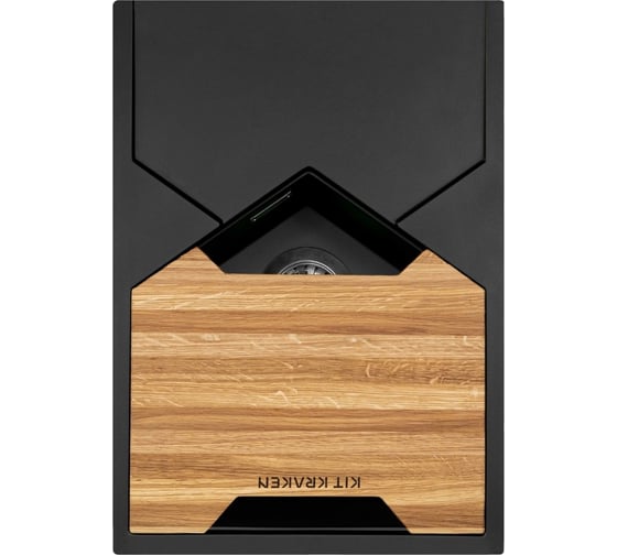 Мойка KitKraken Sea 45 Carbone noir K-595. 9004