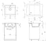 Мойка кухонная из искусственного камня Uperwood Симпл (Simple) UPD-300-328, бежевая MSimple300328 2
