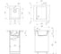 Мойка кухонная из искусственного камня Uperwood Симпл (Simple) UPD-303-331, белая MSimple303331 2