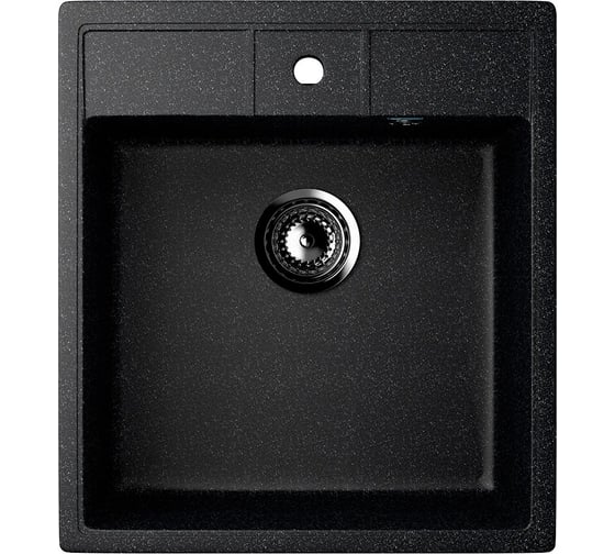 Мойка кухонная из искусственного камня Uperwood Симпл (Simple) UPD-305-308, черная MSimple305308