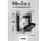 Мойка для кухни из нержавеющей стали Ekko 3 мм EKKO 40*50 с PVD покрытием графит, сифон, коландер, дозатор ES4050BK 2