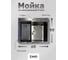 Мойка для кухни из нержавеющей стали Ekko 3 мм EKKO 60*50 с PVD покрытием графит, сифон, коландер, дозатор ES6050BK 2
