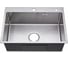 Мойка для кухни из нержавеющей стали WasserKraft WKS 5050-1 Inox Nano Hexagon 442380 1