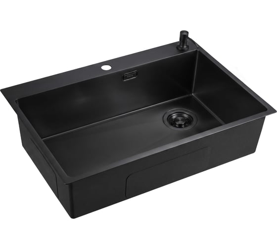 Кухонная мойка EMAR EMB-660(TOP) PVD Black, ФР-00005655