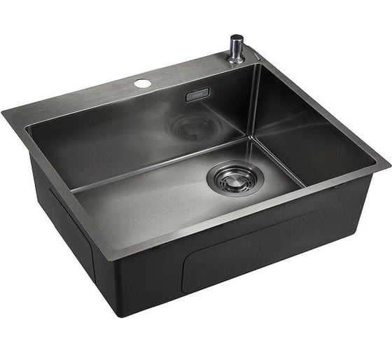 Кухонная мойка EMAR EMB-560(TOP) PVD Black ФР-00005656