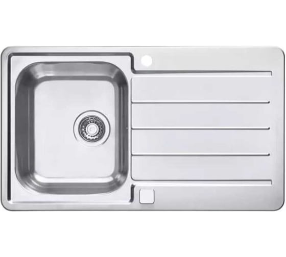 Мойка для кухни ALVEUS LINE MAXIM 20 SAT 90 860X500 с сифоном 1127251 1085945