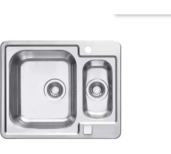 Мойка для кухни ALVEUS LINE MAXIM 50 SAT 90 610X500 с сифоном 1127257 1085946