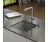 Мойка для кухни Grandex AQUA кварцевая 46U Темно-серый (Urban grey) 500107 6