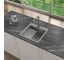 Мойка для кухни Grandex AQUA кварцевая 51F Темно-серый (Urban grey) 500407 2