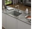 Мойка для кухни Grandex AQUA кварцевая 56U Темно-серый (Urban grey) 500207 6