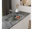 Мойка для кухни Grandex AQUA кварцевая 73U Темно-серый (Urban grey) 500307 6