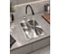 Мойка для кухни из нержавеющей стали Bauedge BAU SOUL КТ4050S SATIN, сифон EASY CLEAN и смеситель в комплекте KT4050S-S-3002LM01 4