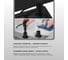 Комплект кухонная мойка из нержавеющей стали WISENT 5044B с PVD покрытием 50x44см с дозатором WS35044B/WGER019B/W405B 9