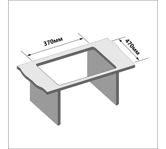 Кухонная мойка из нержавеющей стали WISENT 4050B с PVD покрытием, 40x50 см WWS34050B/WGER010