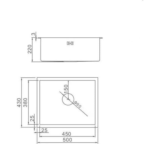 Кухонная мойка GERHANS R К35043