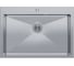 Мойка настольного монтажа MIXLINE 65х45 3,0 вып 3 1/2 ПРО с ФАСКОЙ 22см с сифоном сатин декор ШОК 559603 1