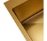 Кухонная мойка Frap 700x500x215, сатин золотой FS7050-3 4