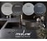 Мойка кухонная MIXLINE ПРО 600x450 мм, толщина 3 мм, выпуск 3 1/2 дюйма, глубина 220 мм, настольный монтаж, с фаской, сатин, декор МИКРО, с сифоном 559598 9