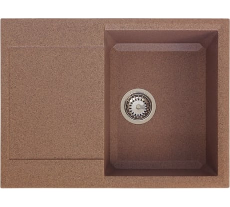 Мойка из мрамора NOVELL София Nl403 терракотовый