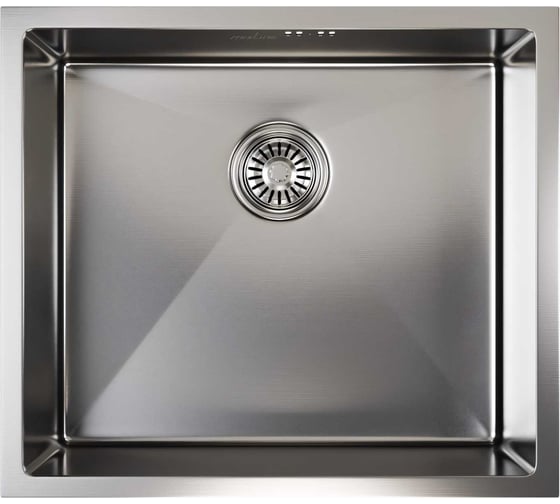 Мойка для подстольного монтажа MIXLINE PRO 50x44х20 см, толщина 3 мм, выпуск 3 1/2, с сифоном, сатин 548568