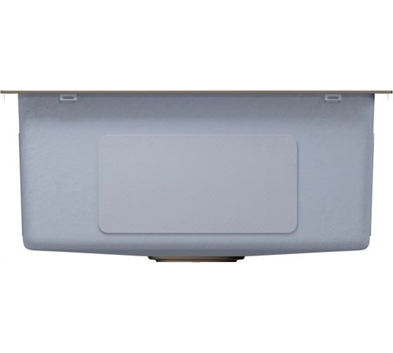 Мойка для подстольного монтажа MIXLINE PRO 45x42х20 см, толщина 3 мм, выпуск 3 1/2, с сифоном, бронза 548567