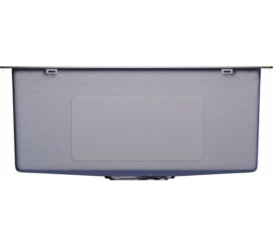 Мойка для подстольного монтажа MIXLINE PRO 45x42х20 см, толщина 3 мм, выпуск 3 1/2, с сифоном, черный графит 548565