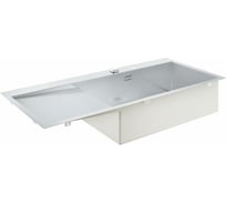 Мойка из нержавеющей стали GROHE K1000 80-S 116/52 1.0 с корзинчатым вентилем 31582SD1