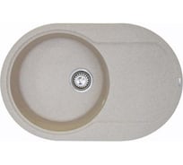 Мраморная мойка KAISER круглая 7850 Beige цвет 328 KMM-7850 Beige