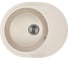 Кухонная мойка из искусственного гранита WISENT крем MWR620-30/WGER013 1