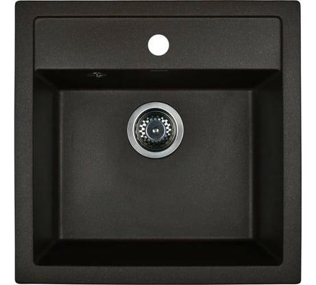 Кухонная мойка из искусственного гранита WISENT Кофе MW510-27/WGER013