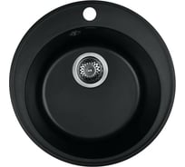 Кухонная мойка из искусственного гранита WISENT Антрацит MWR480-26/WGER013