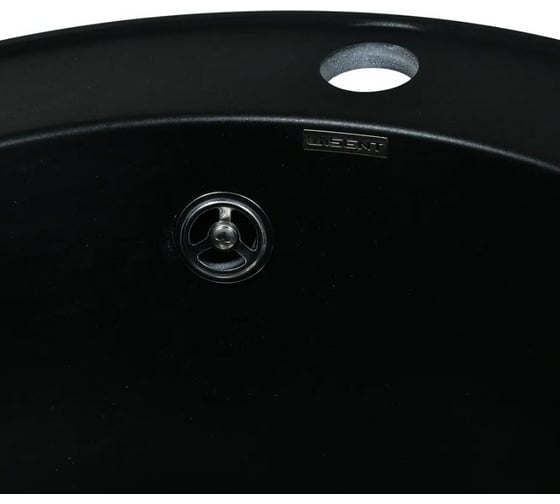 Кухонная мойка из искусственного гранита WISENT Антрацит MWR480-26/WGER013