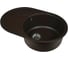 Кухонная мойка из искусственного гранита WISENT Кофе MWR760-27/WGER013 2