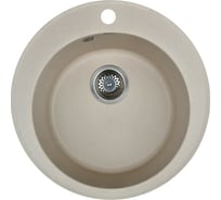 Кухонная мойка из искусственного гранита WISENT Крем MWR510-30/WGER013