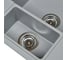 Кухонная мойка из искусственного гранита WISENT Грей MWQ580-29/341-11-24 3